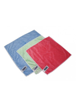 Комплект салфеток "ЭКОлюкс": "Суперлюкс"40х40 голубая, "Люкс" 32х31 розовая, "Люкс" 32х31 салатовая