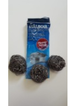 Мочалка из нержавеющей стали 3шт.