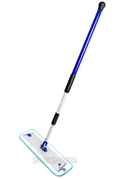 Швабра проф40 с 3 насадками: влажной, универс, сухой