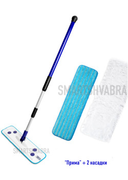 Швабра Прима Smart с влажной и сухой насадкой