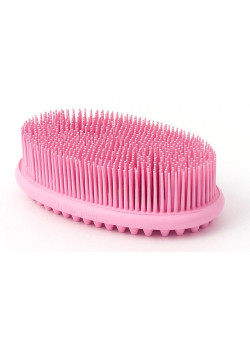 Щетка душ массаж Розовая
